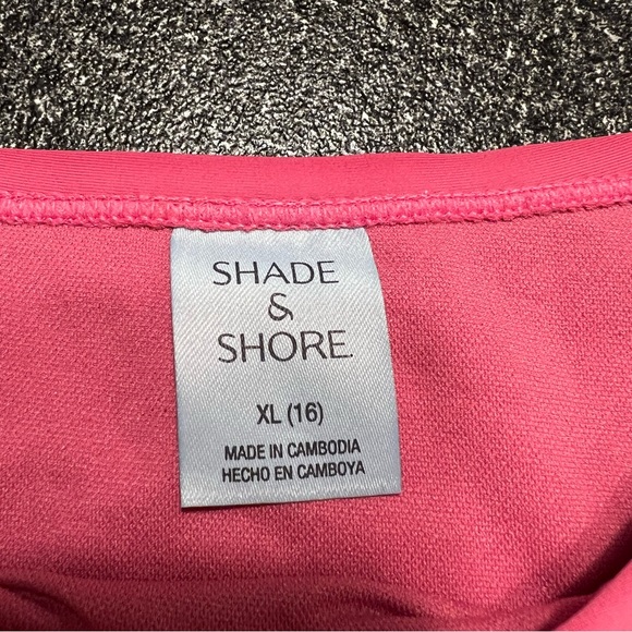 4/$20 NWT Shade & Shore Low Rise Pink Bikini Bottom XL (16) - Picture 5 of 6